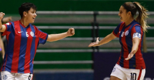 Las Santitas subcampeonas de la Copa Conmebol Libertadores Futsal Femenina. 