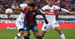 Agustín Martegani, mediocampista ofensivo de San Lorenzo marcó el gol del empate en el clásico ante Racing