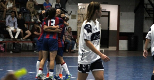 Las Santitas del Futsal enfrentaron a Huracán por la fecha 25 del Torneo AFA. 