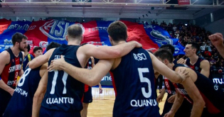 San Lorenzo venci a Ciclista Olmpico en Boedo. Fuente: @CaslaBasquet