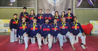 Nueve representantes de San Lorenzo preseleccionados para el Campeonato Panamericano de Taekwon-do.