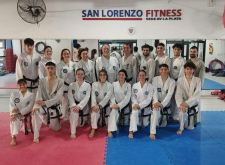 Algunos de los integrantes del equipo de Cadetes de San Lorenzo de Almagro (Foto: MA)