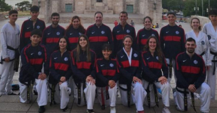 Algunos de los integrantes del equipo de Cadetes de San Lorenzo de Almagro (Foto: MA)