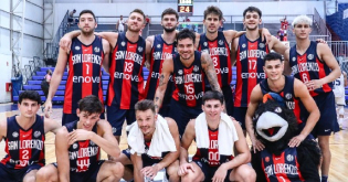 San Lorenzo venci a Ciclista Olmpico en Boedo. Fuente: @CaslaBasquet