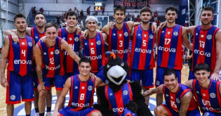 San Lorenzo venci a Ciclista Olmpico en Boedo. Fuente: @CaslaBasquet