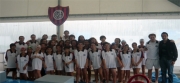 El equipo de natacin de San Lorenzo de Almagro que particip en el Metropolitano (Foto: MA)