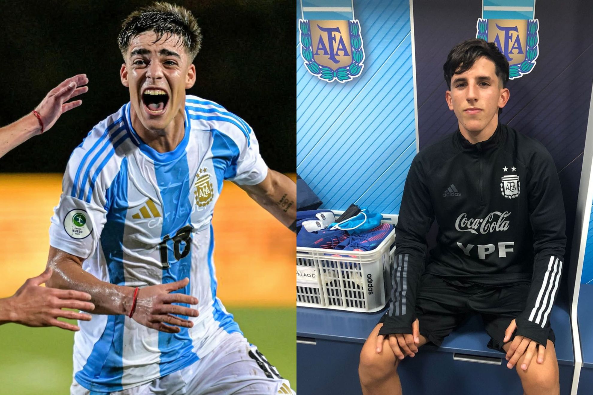 Los dos jugadores que se preparan para el Mundial