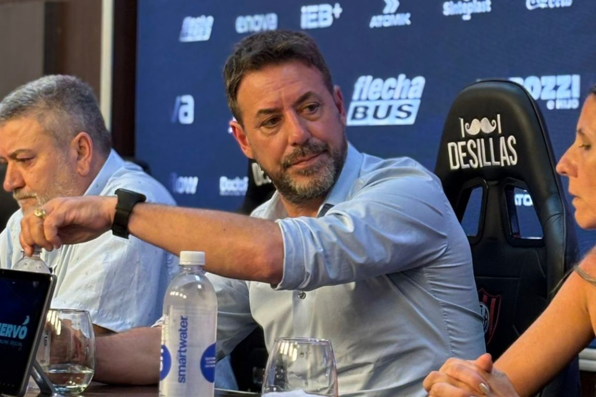 Primeras palabras de Costantino como presidente: "San Lorenzo necesita una pacificación"