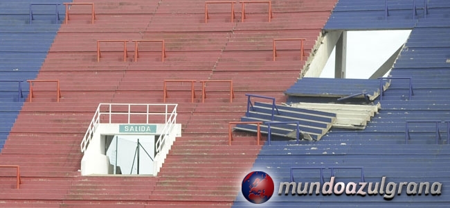 La rotura de la tribuna no le permite a San Lorenzo jugar en su estadio ante Godoy Cruz.