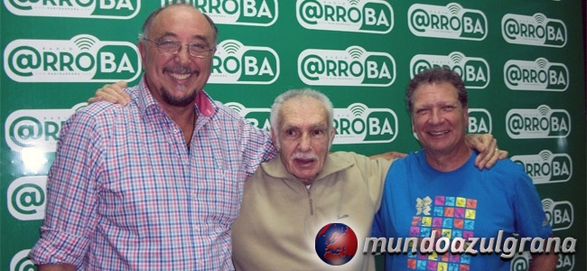 De la Cruz, Cassetai y Perroni, juntos en Radio Arroba. (MA)