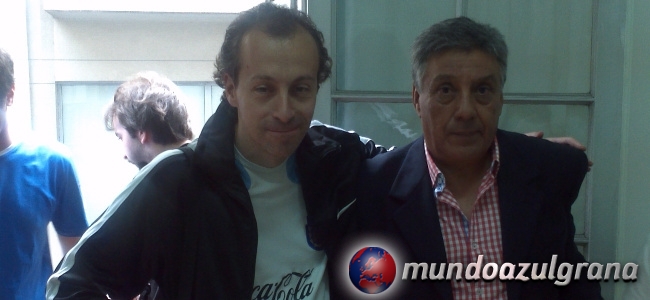 Ramn Heredia con Mario Benigni