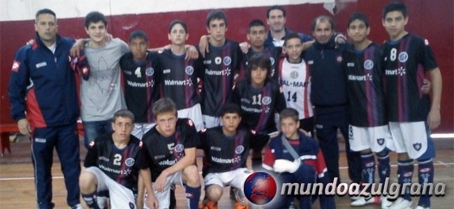 Los chicos campeones de la 5ta. divisin del futsal cuervo, campeones del torneo. (Foto: La voz del Futsal)
