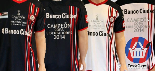 Camisetas Libertadores.