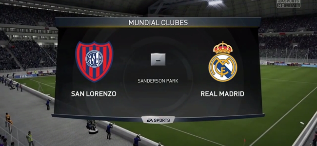 San Lorenzo vs. Real Madrid en el FIFA 15