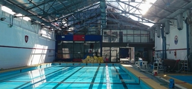 El natatorio de Av La Plata, abri sus puertas luego de las reformas