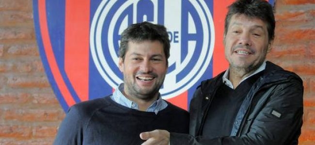 Lammens est convencido de que Tinelli en AFA mejorar el ftbol argentino