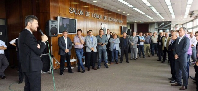 Marcelo Tinelli se reuni con distintos dirigentes del ftbol argentino antes de las elecciones del prximo jueves en AFA.