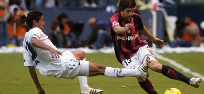 San Lorenzo visit a Liga en 2008 y empat 1-1 en los 90 minutos.