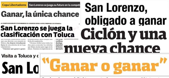 Esto publicaron los diarios de hoy sobre San Lorenzo.