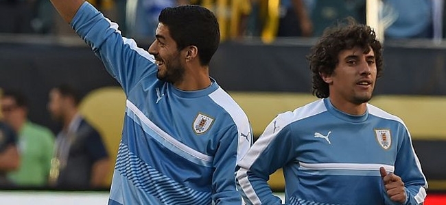 Corujo fue protagonista indirecto de la calentura de Surez en la Copa Amrica.