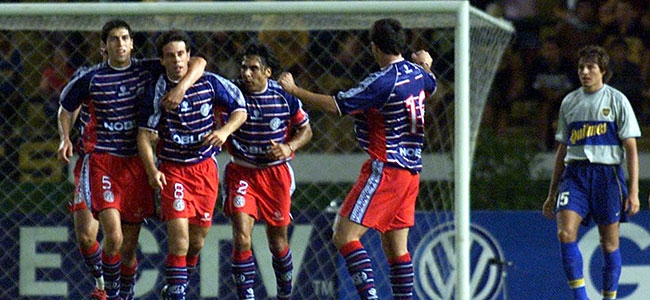 Amistoso en 2001, jugado en Mar del Plata.