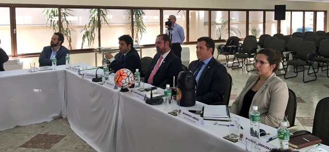 En la sede de la CONMEBOL se estn tratando importantes temas respecto a las competencias de clubes.