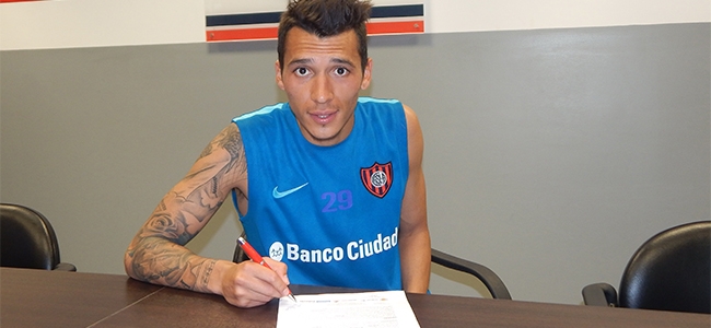 Botta firma su nuevo contrato (@SanLorenzo).