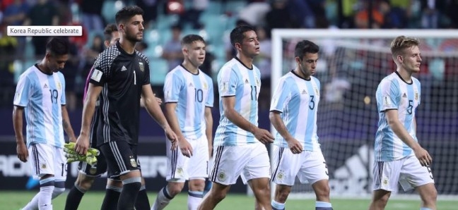Decepcionante actuacin de Argentina en el Mundial Juvenil (fifa.com).