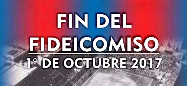El 1 de Octubre ser el final definitivo del Fideicomiso CASLA por la Vuelta a Boedo.