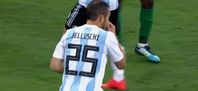 Fernando Belluschi tuvo su momento en la Seleccin Argentina. Ahora deber regresar para enfrentar a San Martn