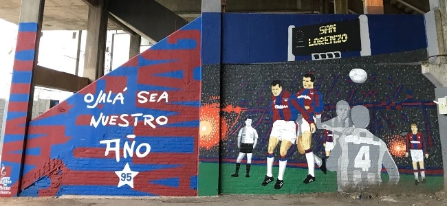 El nuevo mural en la Ciudad Deportiva