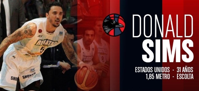 Donald Sims es nuevo jugador de San Lorenzo; otra estrella a la constelacin 