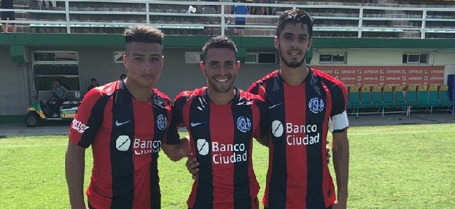 Diaz, Berterame y Maciel, los goleadores de la maana en Varela. 
