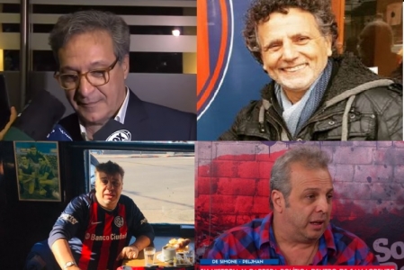 Horacio Arreceygor, Cesar Francis,Ricardo Saponare y Claudio De Simone, candidatos a Presidente. 