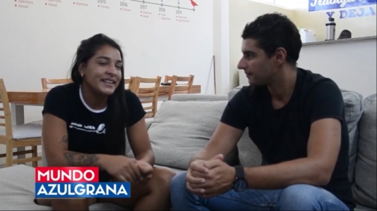 Rocio Correa en Mundo Azulgrana TV, 