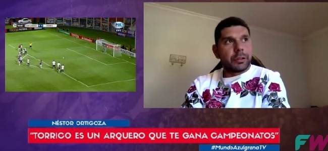 Nestor Ortigoza en Mundo Azulgrana Tv (Fwtv)