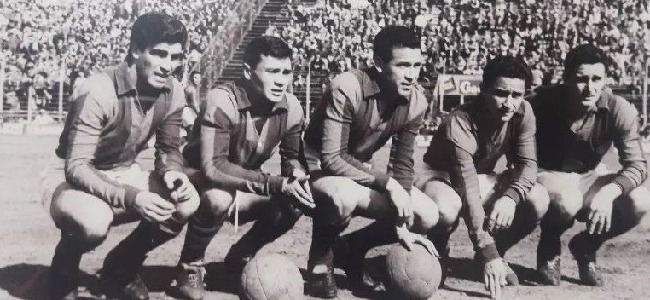 Facundo, Leeb, Miguel ngel Ruiz, Sanfilippo y Boggio en los aos 60