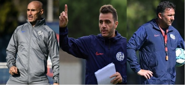 Paolo Montero, Mariano Soso y Diego Dabove, ltimos tres entrenadores de San Lorenzo.