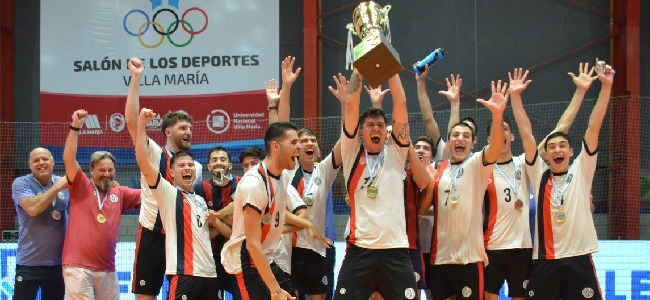 San Lorenzo se consagró campeón de la Liga Nacional de Vóley Masculino.