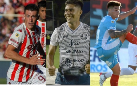 Mariano Peralta Bauer, Francisco Galvn y Alexander Daz, tres delanteros que pertenecen a San Lorenzo y ya pagaron con goles en sus equipos. 