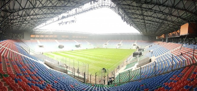 El estadio Parque La Pedrera de Villa Mercedes, San Luis, nueva sede en la provincia para la Copa Argentina, 