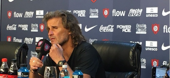 Rubn Daro Insa habl en conferencia de prensa tras el empate 1-1 ante Independiente. 
