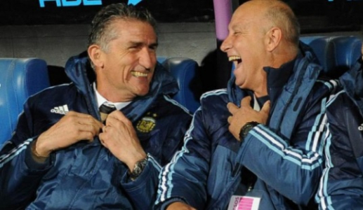 El patn Bauza y Jos Di Leo en la seleccin Argentina 
