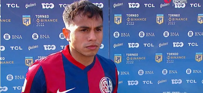 Nahuel Barrios habló tras la victoria ante Huracán