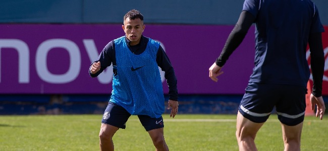 Nahuel Barrios en duda para el duelo frente a Unin.