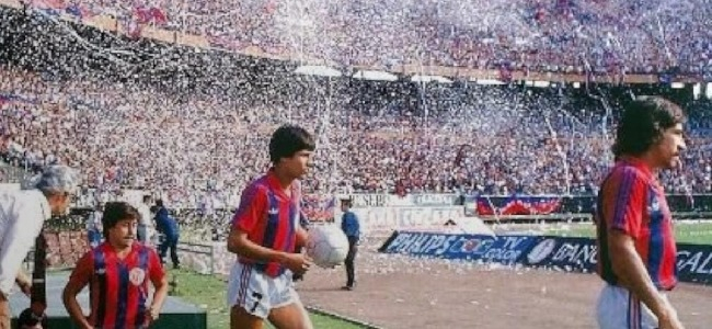 Eugenio Morel Bogado fue titular en el histrico San Lorenzo-Tigre de 1982.
