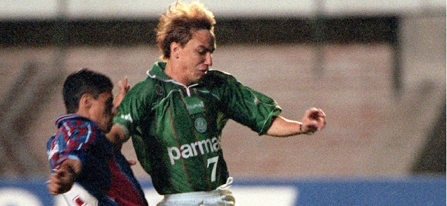 San Lorenzo venci a Palmeiras en el Nuevo Gasmetro en 1999.
