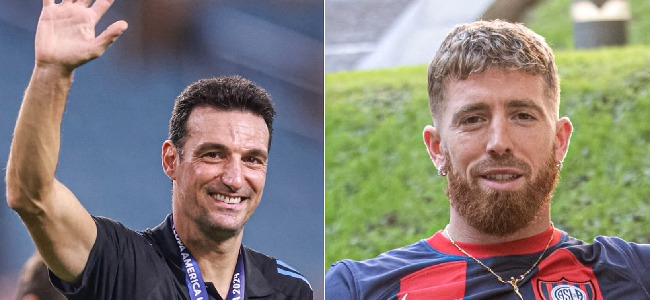 Scaloni se refiri a la llegada de Muniain. 