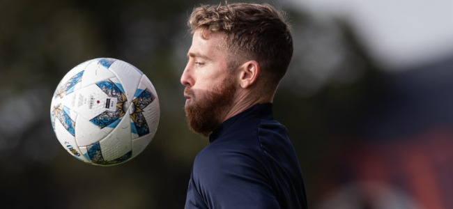 Muniain se pone a punto para estar el sbado. Foto: San Lorenzo