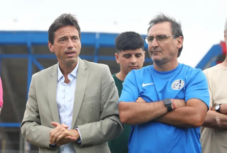 Marcelo Romano junto a Marcelo Moretti